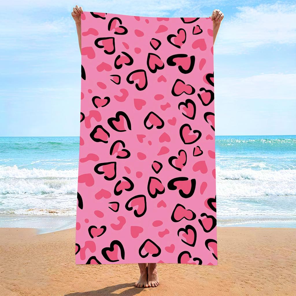 Microfiber Beach Towel Printed Beach Towel Absorbent Beach Towel 2026