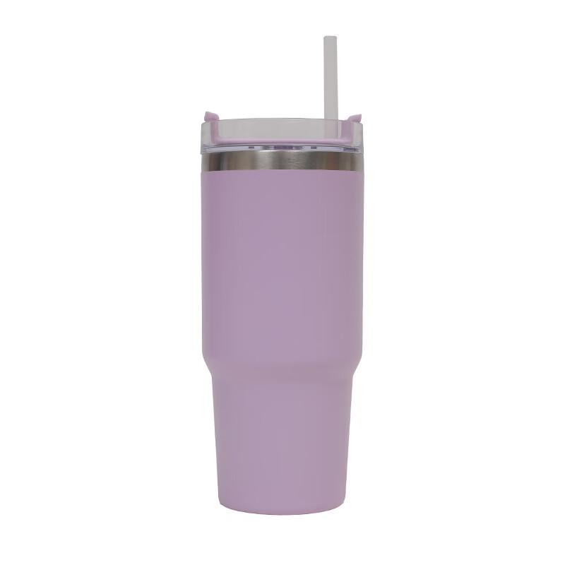 ShengYe Stainless Steel Insulated Tumbler with Handle and Straw