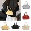 Minimalist Pu Heart Handbag For Daily Casual Wear With Zipper Closure