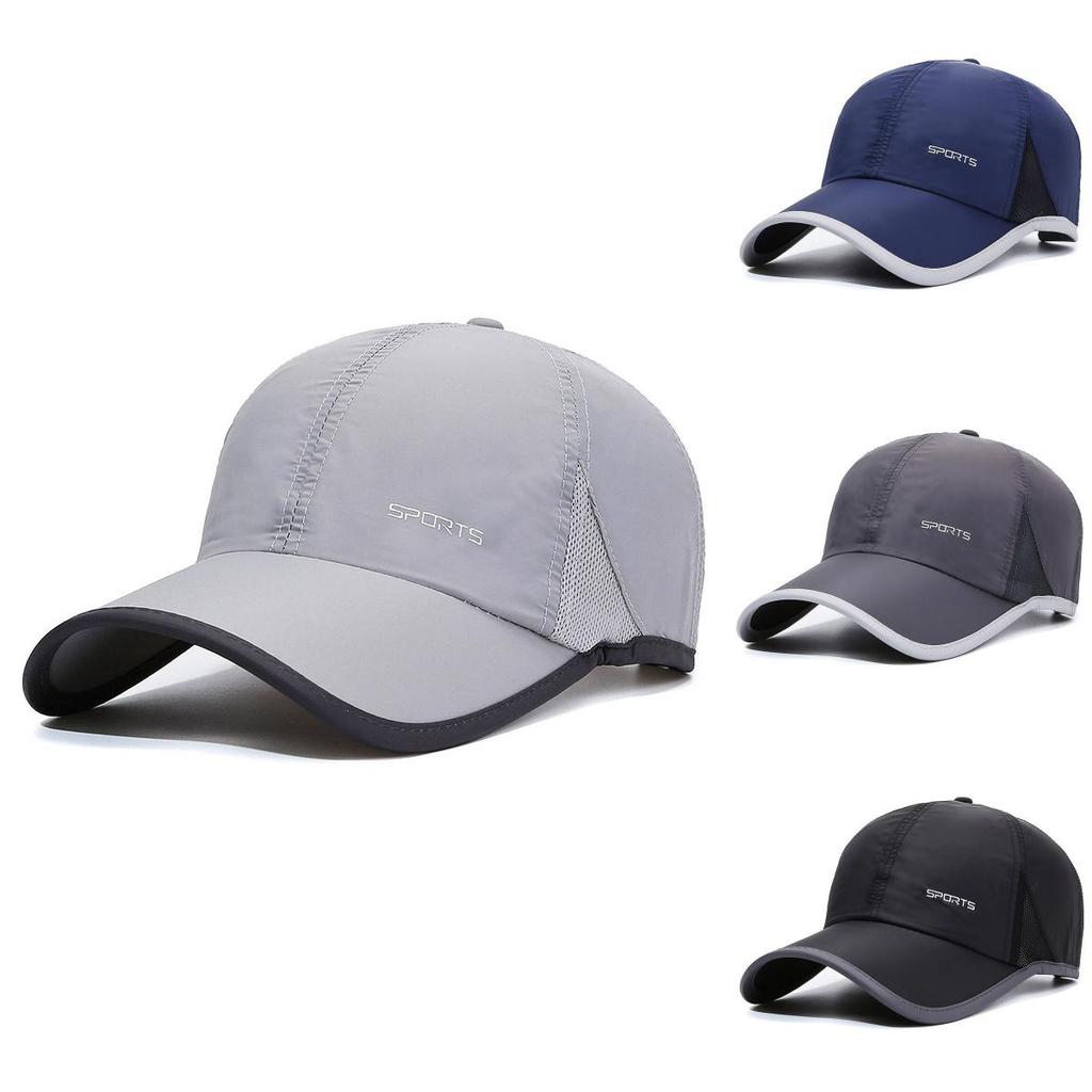 Stylish Adjustable Baseball Cap With Quick-dry Fabric And Sun Protection For Daily Use