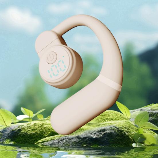 Open Ear Bone Conduction Headphones Noise Reduction Ultralight Waterproof Wireless Bluetooth-compatible
