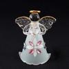 Fourcart Cute Handmade Glass Little Prima Angel Bell Set of 6