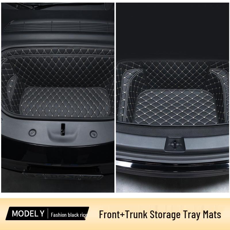 Tesla Model 3/Y Full Coverage Trunk and Frunk Mat