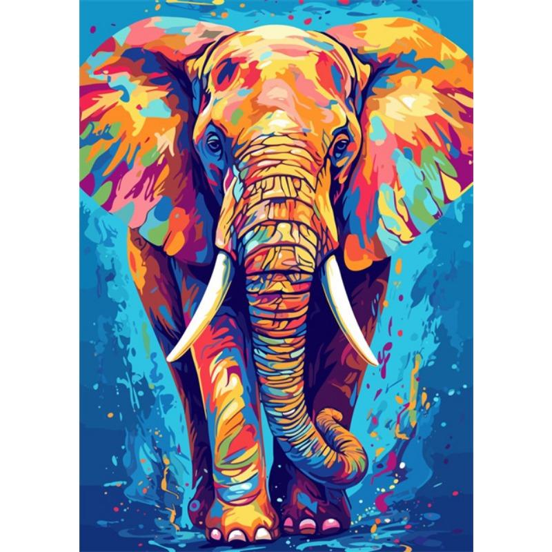 Abstrakt Bunte Wildtiere Leinwandmalerei Oktopus Katze Affe Löwe Graffiti Pop Art Poiters Wandkunst Wandbild für Heimdekoration