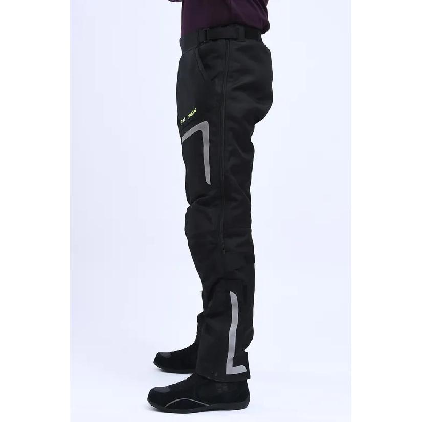 Wind-proof and warm-keeping equipment for motorcycle riding pants; fall-proof and quick-release pants in winter