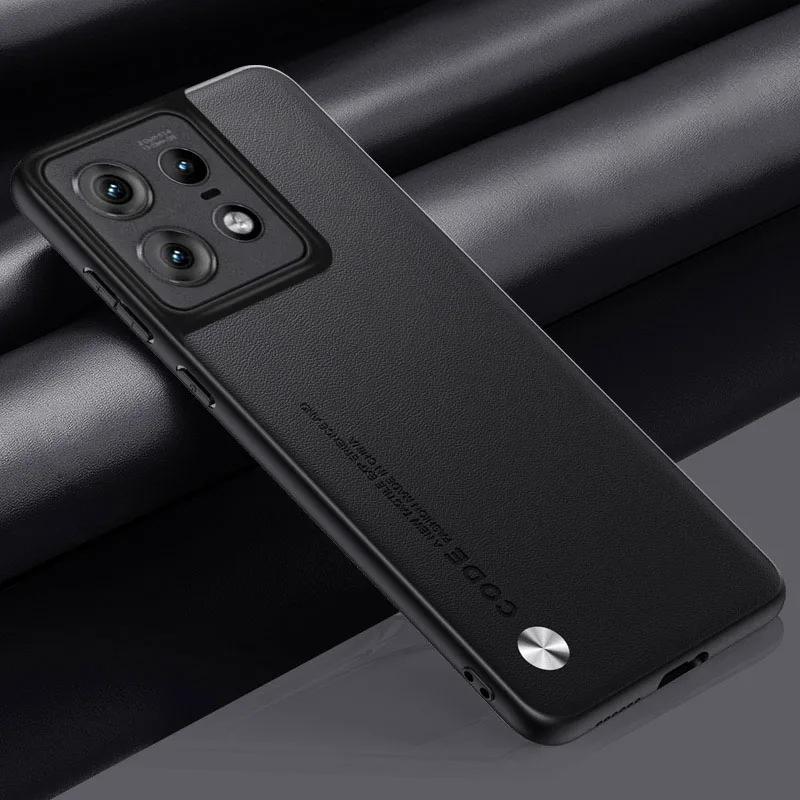 Luxury PU Leather Case for Motorola Edge 50 60Pro Ultra Neo Shockproof Silicone Phone Case for Moto Edge 70 60 Fusion Back Cover