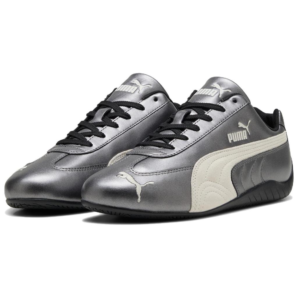 Puma Speedcat Metallic Pack - Černo-bílé unisex tenisky Teplá bílá 403689-02