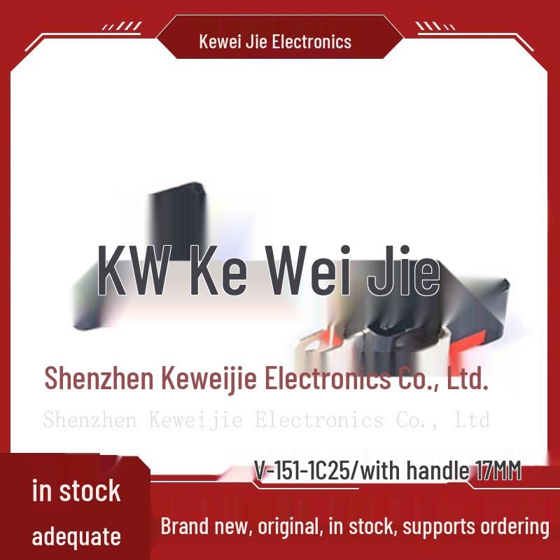 Copper Contact V-15 KW7-3 Micro Switch with Lever Optional, Copper Roller, and Push Button Limit Switch.