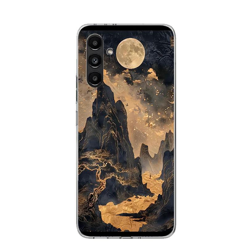 Chinese Style ink Painting Art Phone Case For Samsung Galaxy A17 A16 A14 A15 A13 A57 A56 A54 A55 A53 A37 A36 A34 A35 A33 A26 A24