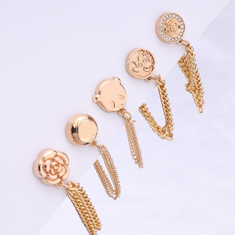 Cleme magnetice pentru manșete: Scurtători de pantaloni anti-ștergere