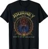 Journey Gold Don't Stop Believin' Scarab Logo Vintage Band T-Shirt