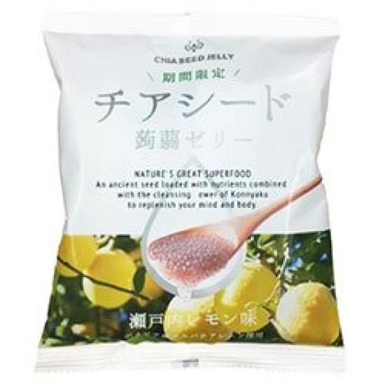 

Вакасё Семена чиа Конняку Сэтоути Лимон 10 штук в пакете x 12 пакетов Желе, Вкус,