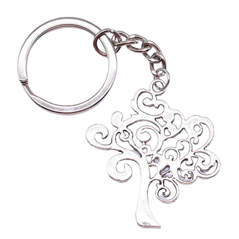 Kabbalah Lucky Charm Tree Of Life Keychain Love Key Ring 28mm
