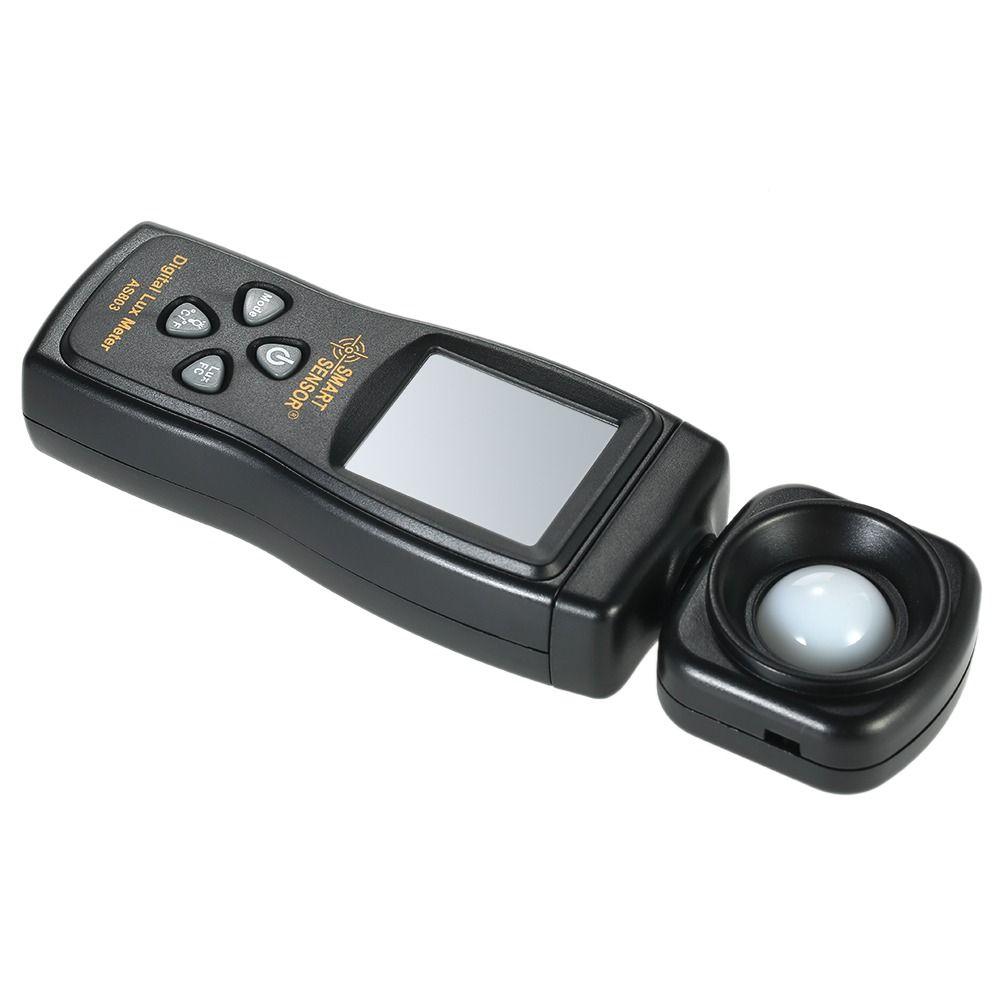 0-200,000 Lux Luminance Tester LCD Display Handheld Illuminometer Mini Digital Lux Meter  Office