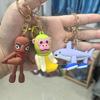 Brainrot Al Italian Tungtungtung Sahur Keychain Shark Cartoon Figure Pendant Toy