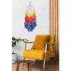 Dream Catcher with Lights, Wall Hangings, Crafts,  for Bedroom, Balcony, Garden, Party, Café, Decoration, Wedding, Decorative, Multi Feathers