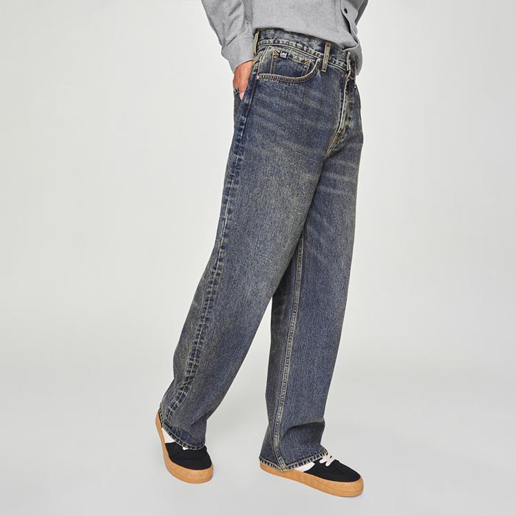 Lee FW24 Jeans Unisex Medium Dark Blue LUB009063206776A06942