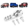 25T Servo Horn   3 Holes Aluminium Alloy Servo Horns Steering Arms for 1Celsius10 RC Car Upgrade Parts
