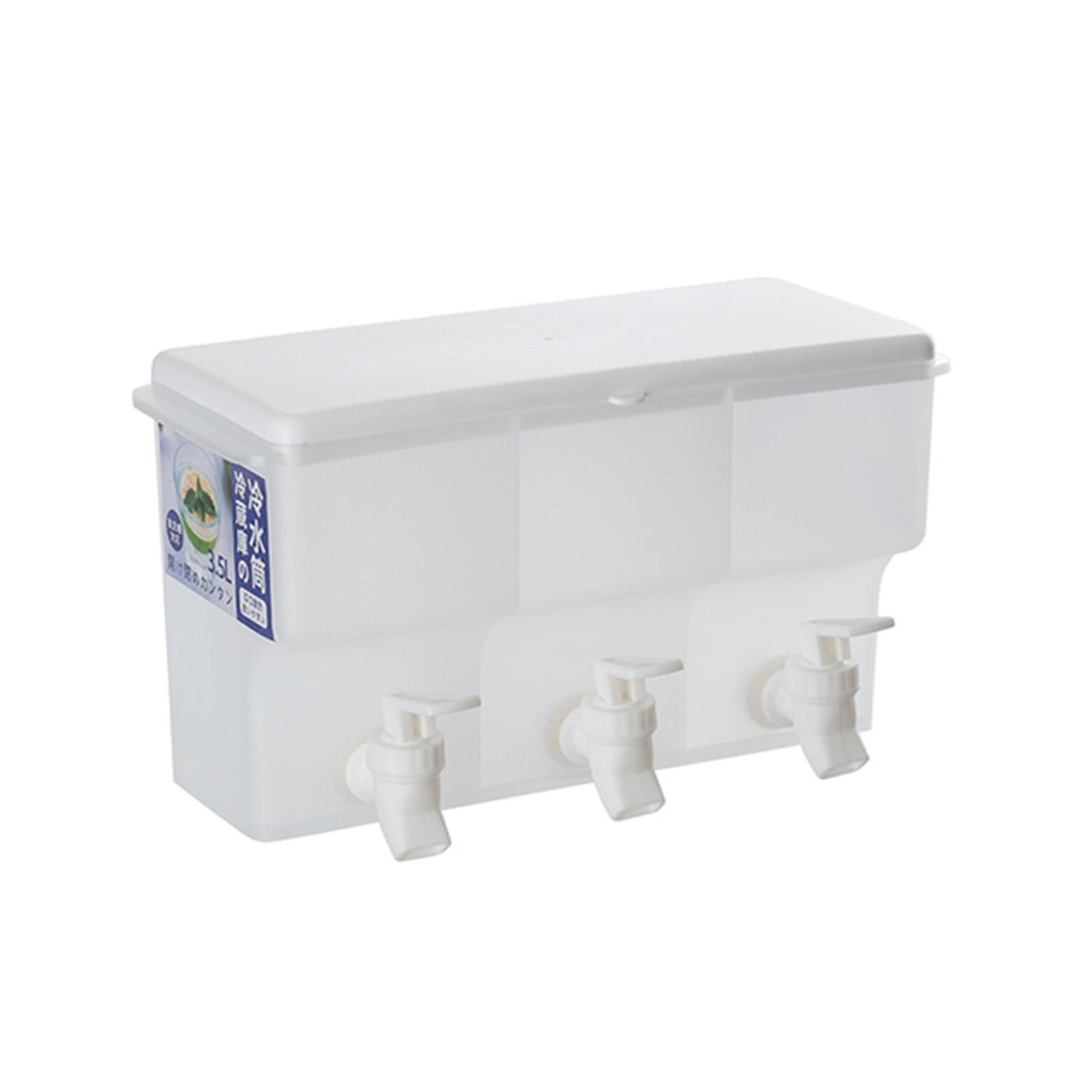 

Бытовая бутылка холодной воды с краном Холодильник Фруктовые напитки Ведро холодной воды Бытовое ведро ледяной воды Бутылка ледяной воды One Size белый