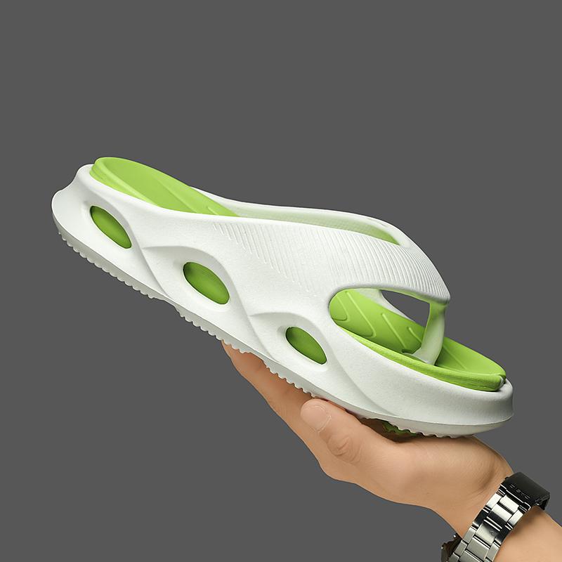 Fashion Fashion Mens Slippers Lightweight  Soft Platform Slide Sandals Men Indoor Outdoor Shower Bathroom Slipper Casual ShoesHouse Shoe