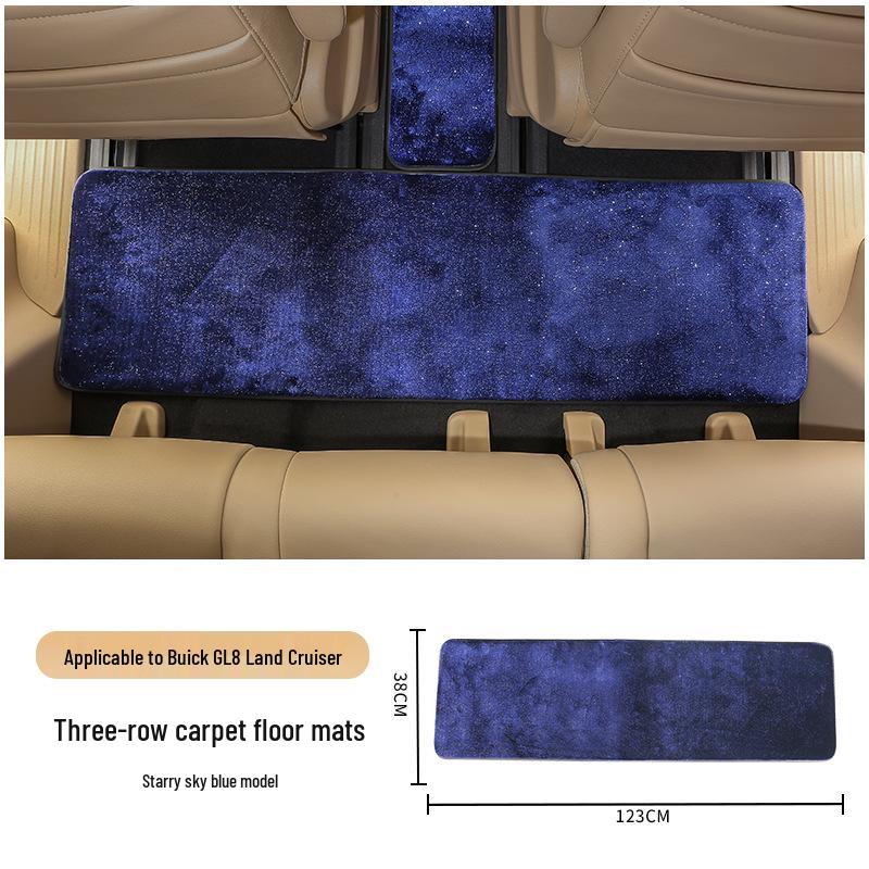 25 Buick GL8 Luxgen PHEV Middle Row Carpet Floor Mats - Interior Upgrade