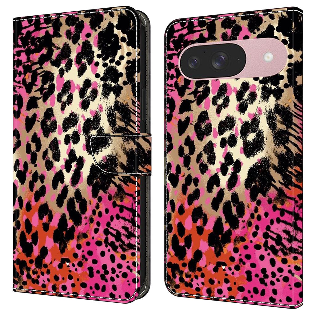 For Google Pixel 9 Pro/Pixel 9 Case Wallet Stand Pattern Printing PU Leather Flip Phone Cover