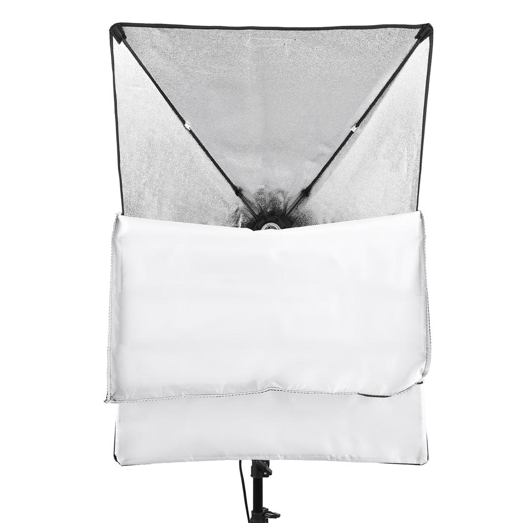 Studio Photography Softbox Kit with 50x70cm Softbox * 1 + 2M Metal Tripod Stand * 1 for Live Streaming Portrait Product