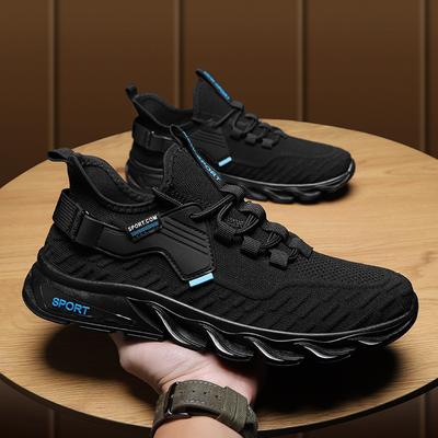 Scarpe da Ginnastica da Uomo in Maglia per Corsa e Camminata Moda Casual Sneakers da Uomo Scarpe da Corsa Traspiranti
