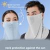 New Sunscreen Mask Covers Face for The Sun Neck Protector Uv Blocking Mask Face Uv Protection Sun Protection for Face Cover