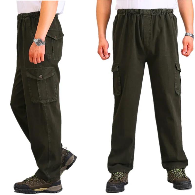 Cotton Stretch Overalls, Elasticated Waist, Loose Waist, Anti-scald, Casual Construction Clothing for Electric Welders