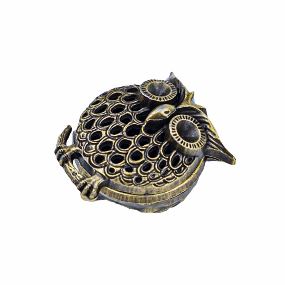 New Chinese Style Incense Burner Zinc Alloy Good Symbolism Incense Holder Lotus Lucky Cat God of Wealth Incense Burning