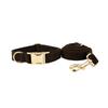 Deep Coffee Pet Leash Dog Collar Pet Collar Dog Neck Ring Velvet Neck Cover