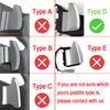 For Honda Civic G8 8th Gen VIII FD6 2006 2007 2008 2009 2010 Car Steering Wheel Shift Paddles Shifter Extension Car  Accessories