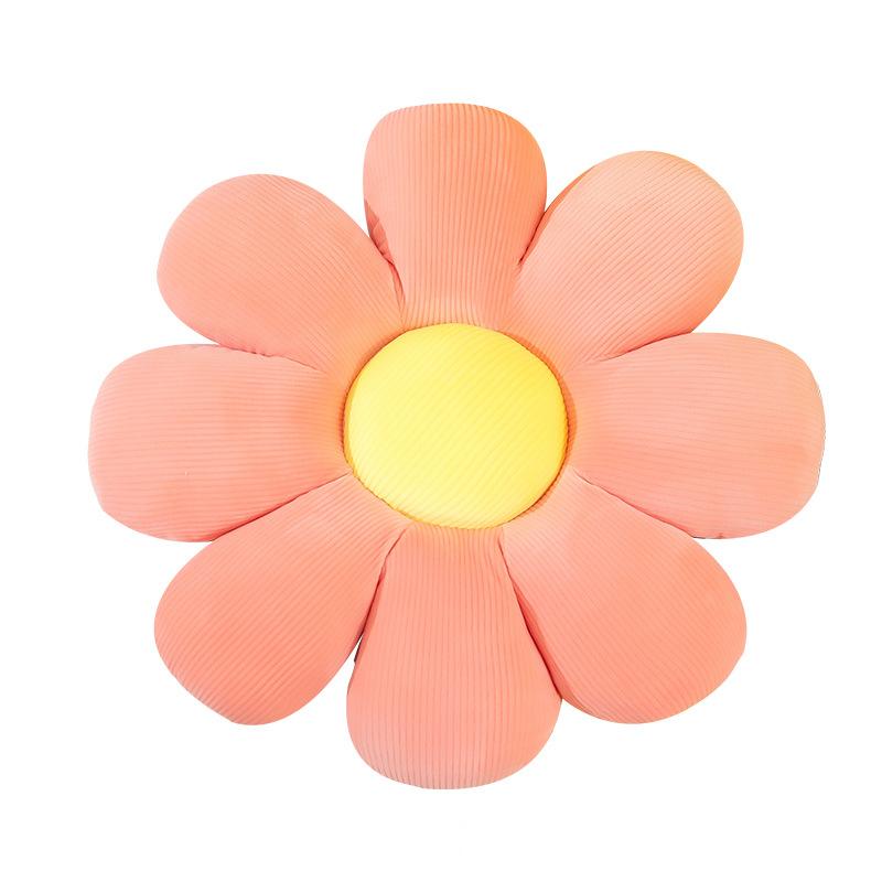 Small Daisy Flower Shaped Cushion Office Computer Chair Cushion Sunflower Tatami Seat Cushion Petal Pillow