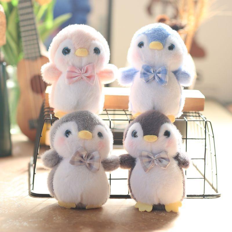 Backpack Penguin Keychain Plush Toy Stuffed Bag Decoration For Teens Gift
