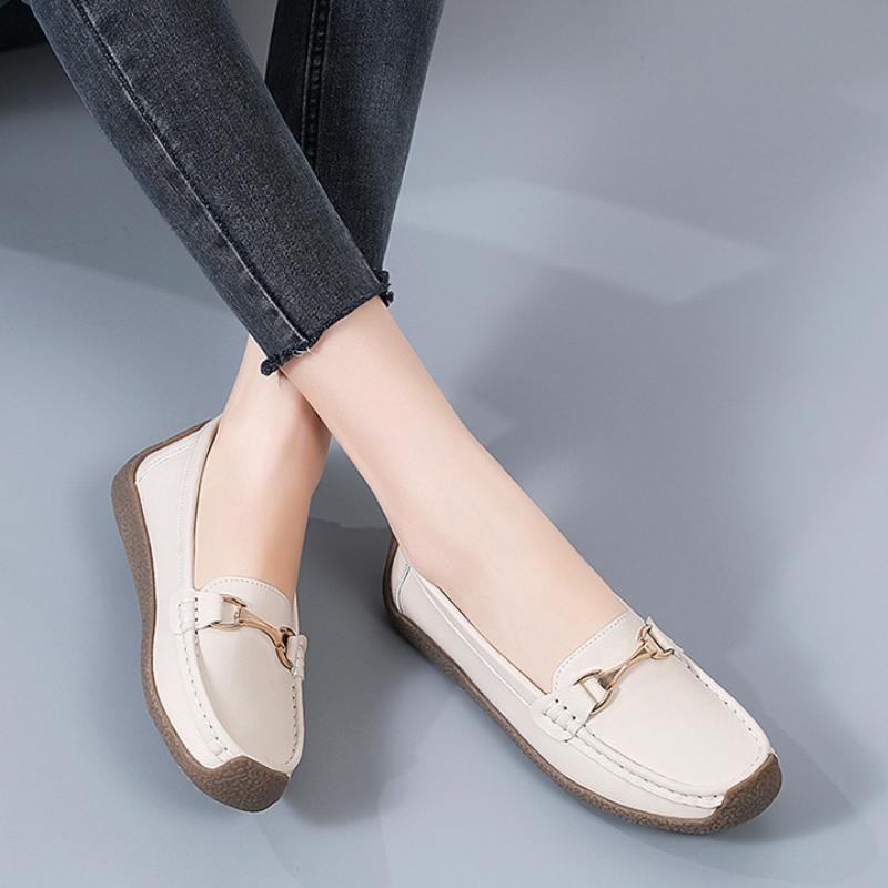 Fashion New Women's Flat Shoes Comfortable Womens Shoes Classic Female Casual Shoes Slip on Warm Moccasins Zapatos Para Mujeres