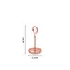 Cute Stainless Steel Round Photo Clip Elegant Note Clamp Stand  Restaurant Table