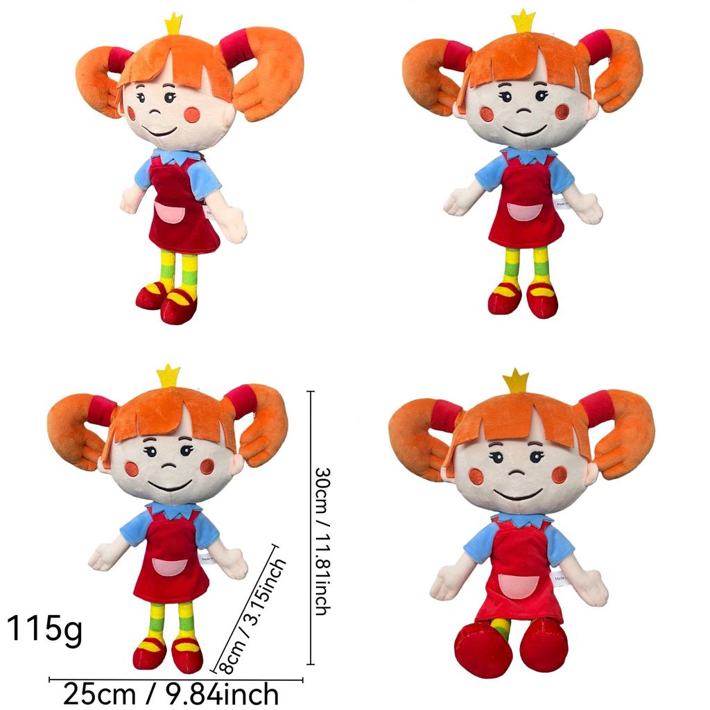 Chinese Cartoon Princess Plush Toy With Soft Crystal Cotton For Kids Collectors