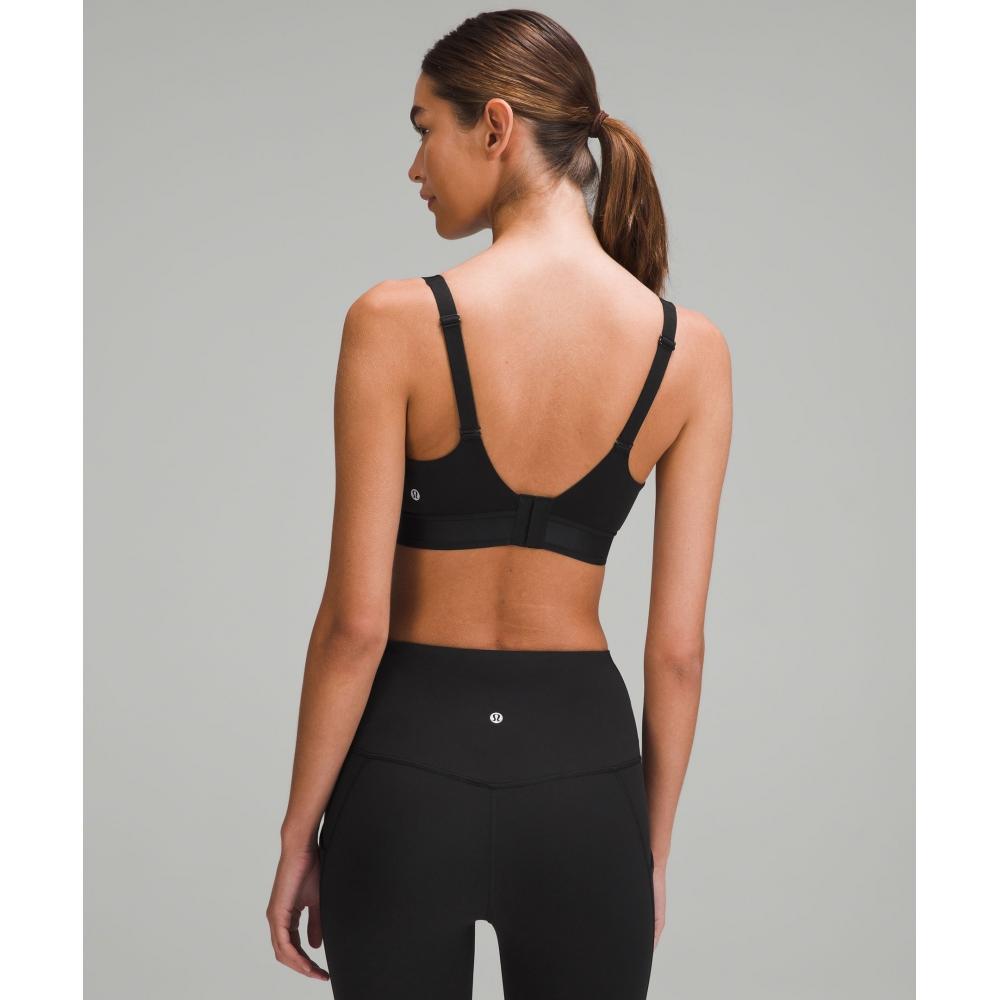 Lululemon Super Soft ADjustaBle Recovery Bra  Light Support  B D Cups Black