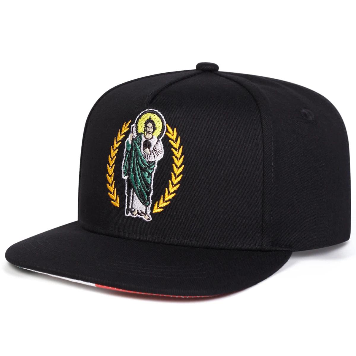 

Unisex Ear Of Wheat Embroidery Hip-Hop Hats Spring And Autumn Outdoor Adjustable Casual Baseball Caps Sunscreen Hat