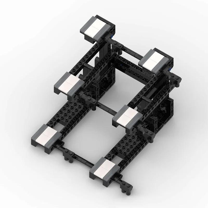 ABS Plastic Building Blocks Car Display Stand Compatible Bracket Accessories For Car Vehicle Kids Toys(BAG)