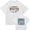Maluma +pretty+dirty Europet Tour 2025 TShirt Men/women Clothing Retro Harajuku High Quality Tops Cotton TShirts for Fans Gifts
