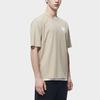 FILA Letter Pattern Printed American Vintage Fashion Casual Loose Round Neck Short Sleeve T-Shirt Unisex T-Shirt Khaki F11U319101F-DK