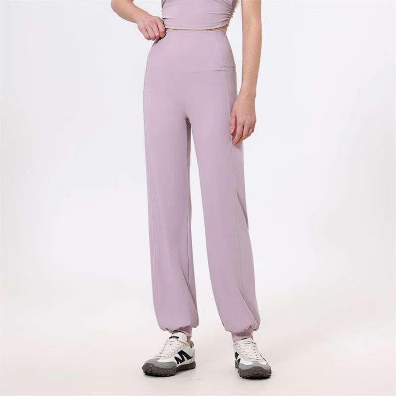 Женские спортивные штаны WEZHO с высокой талией, контролем живота и манжетами