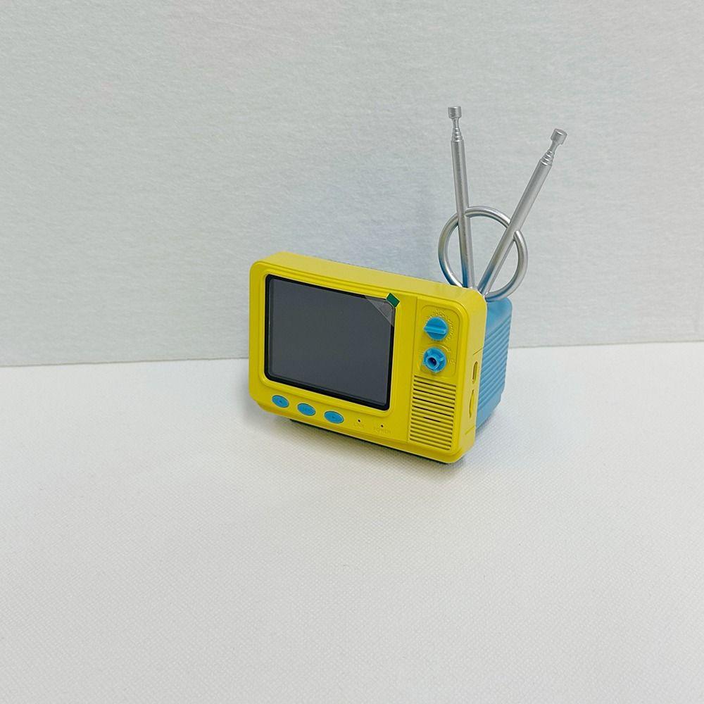 Wireless Controllers Retro Bookshelf TV Console 3.0 Inch Screen Handheld TV Game Kids Gift