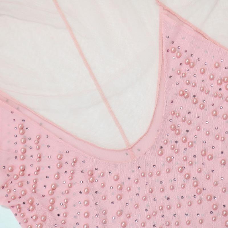 Rochie de modă pentru femei, sexy, fără bretele, rochie lungă din tifon, ceremonie de seară