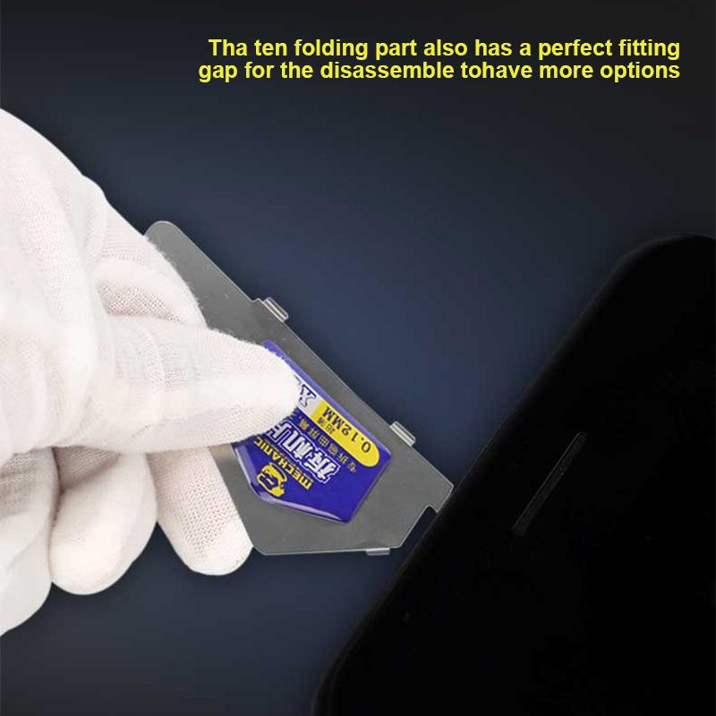 MECHANIC X10 3D Curved LCD Screen Disassembly Card for Mobile Phone Tablet Repair Back Cover Frame Opening Hand Tool