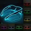 Led Glasses Neon Party Glasses Luminous Novelty Gift Glow Sunglasses LED Sunglasses Bar Party Dance DJ Bright Flashing Glasses