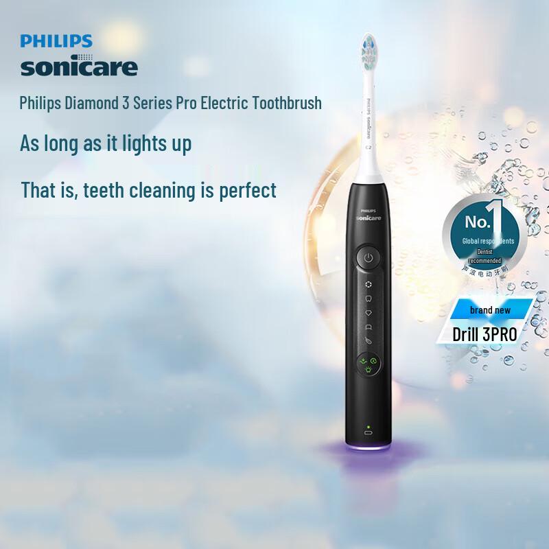 Philips DiamondClean 3 Series Pro Sonic Electric Toothbrush