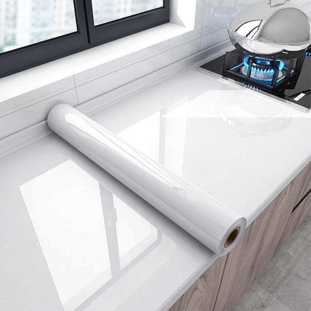 Marble Vinyl Film DIY Self Adhesive Wallpaper Bathroom Kitchen Cupboard Countertops Contact Paper PVC Waterproof Wall Stickers